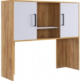 Письменный стол Лайт К3 дуб крафт золотой / белый