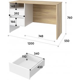 Письменный стол Оскар