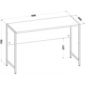 Письменный стол СПм-400.9