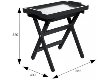 Сервировочный столик Лотос венге