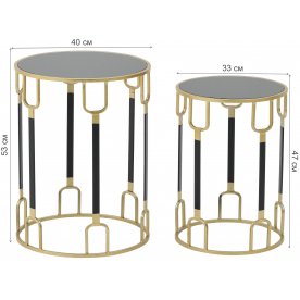 Комплект столиков Malvina