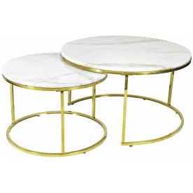 Комплект столиков Goldy Marble