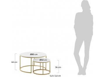 Комплект столиков Leonor