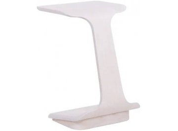 Приставной столик Неро 2 белый ясень