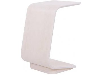 Журнальный столик Неро 3 белый ясень