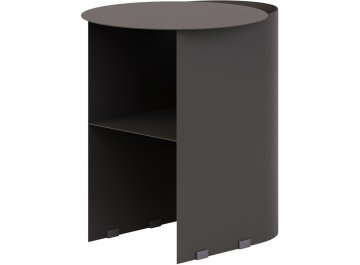 Приставной столик Тоби черный