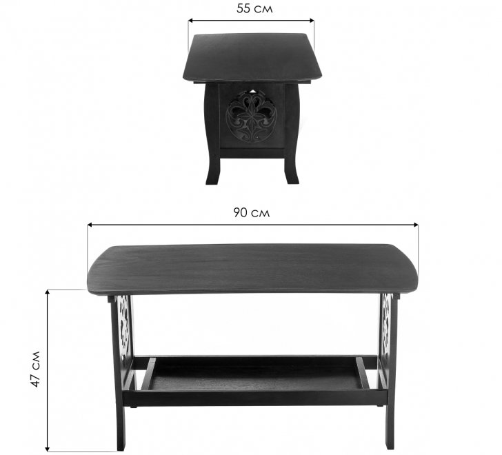 Журнальный стол Diana oak