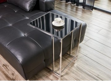 Приставной столик Jim черный