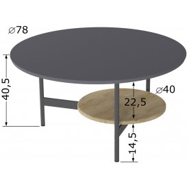 Журнальный стол Калифорния Марио