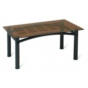 чёрный / тонированное стекло с матовыми квадратами