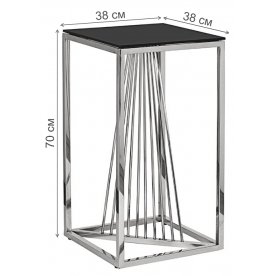 Журнальный столик 13RXET8082L-SILVER