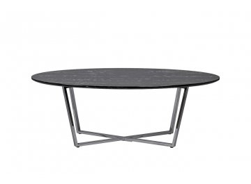 Журнальный столик 30B-85511 черный / хром