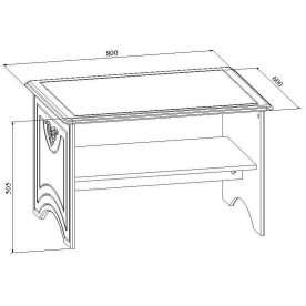 Журнальный столик Ассоль АС-12