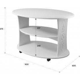 Журнальный столик Ассоль АС-17