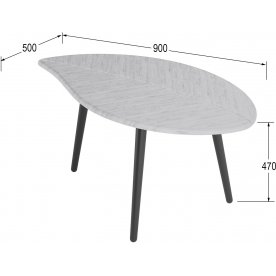 Журнальный столик Берли