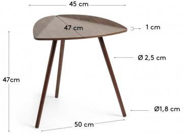 Кофейный столик Damaris орех