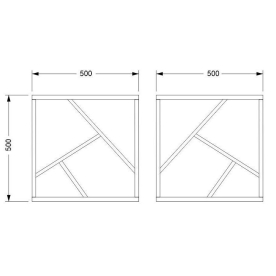 Журнальный столик Империал