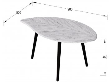 Журнальный столик Калифорния Берли