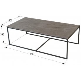 Журнальный столик Калифорния Геометрика