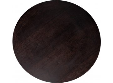 Журнальный столик Конг 70 темно-коричневый / бронза