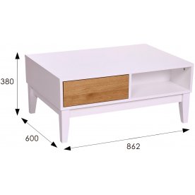 Журнальный столик Квадро