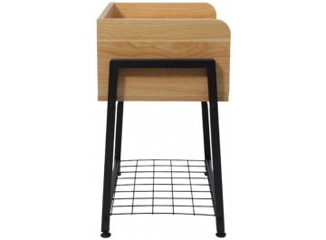 Кофейный столик Lester дуб сонома / черный