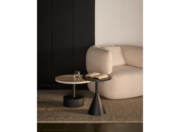 Кофейный столик Melano терраццо черный