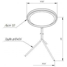 Журнальный столик SHT-CT11