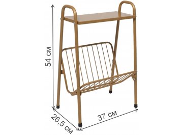 Журнальный столик Slay золотой