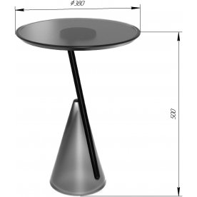 Журнальный столик SHT Айс-коун