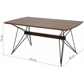 Деревянный стол Alice 160