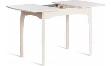 Деревянный стол Caterina 100-130x70x75 ivory
