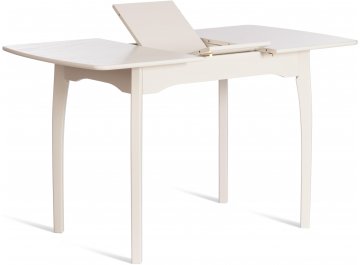 Деревянный стол Caterina 100-130x70x75 ivory