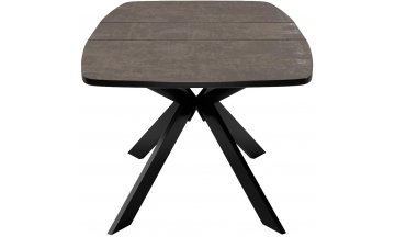 Деревянный стол DikLine B140 хромикс бронза / черный