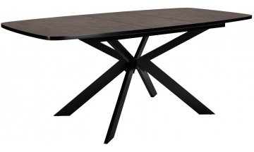 Деревянный стол DikLine B140 хромикс бронза / черный