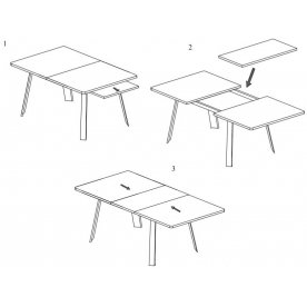 Деревянный стол Джаз ПР-1 ДС/ВН 93 ЧР