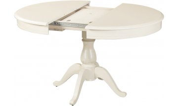 Стол деревянный обеденный Фабрицио 1 эмаль белая тон 9