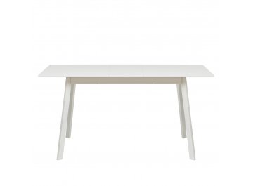Обеденный стол Флоу 120x80 белый / белый