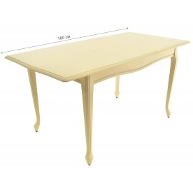 Деревянный стол Кабриоль