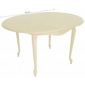 Деревянный стол Кабриоль