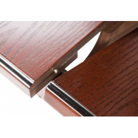 Деревянный стол Леджер вишня / патина