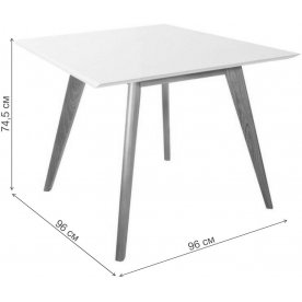 Деревянный стол Лунд 960