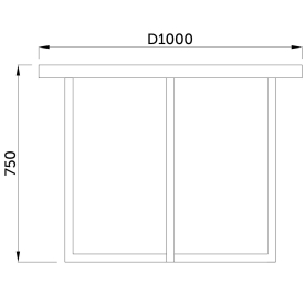 Деревянный стол Орлеан