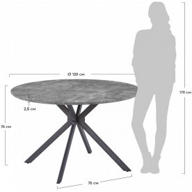 Деревянный стол Ralf 120