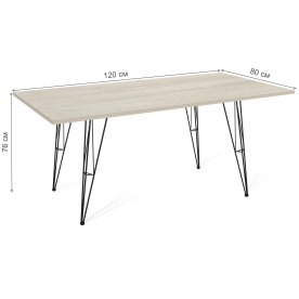 Деревянный стол SHT-TU10/120/80