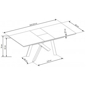 Деревянный стол Capital