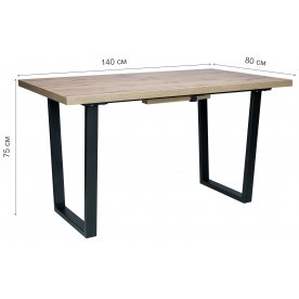 Деревянный стол Leset Ларс 2Р