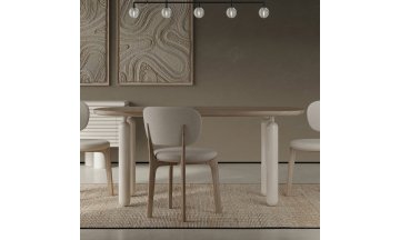 Деревянный стол Wabi sabi