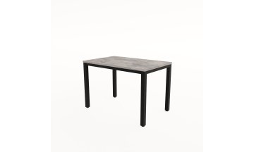 Деревянный стол LANCH basalt/черный