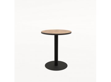 Обеденный стол RADIUS teakwood/черный